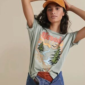 Anthropologie x Midnight Rider | Lake Tahoe Nevada Tee size Small